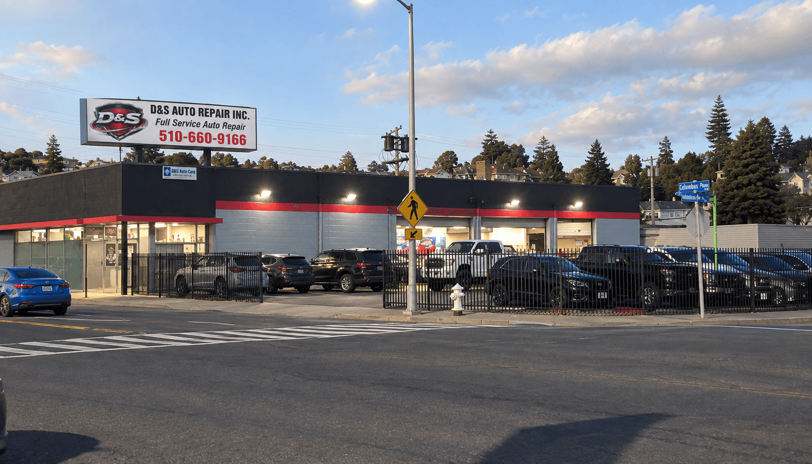 D&S Auto Repair shop exterior