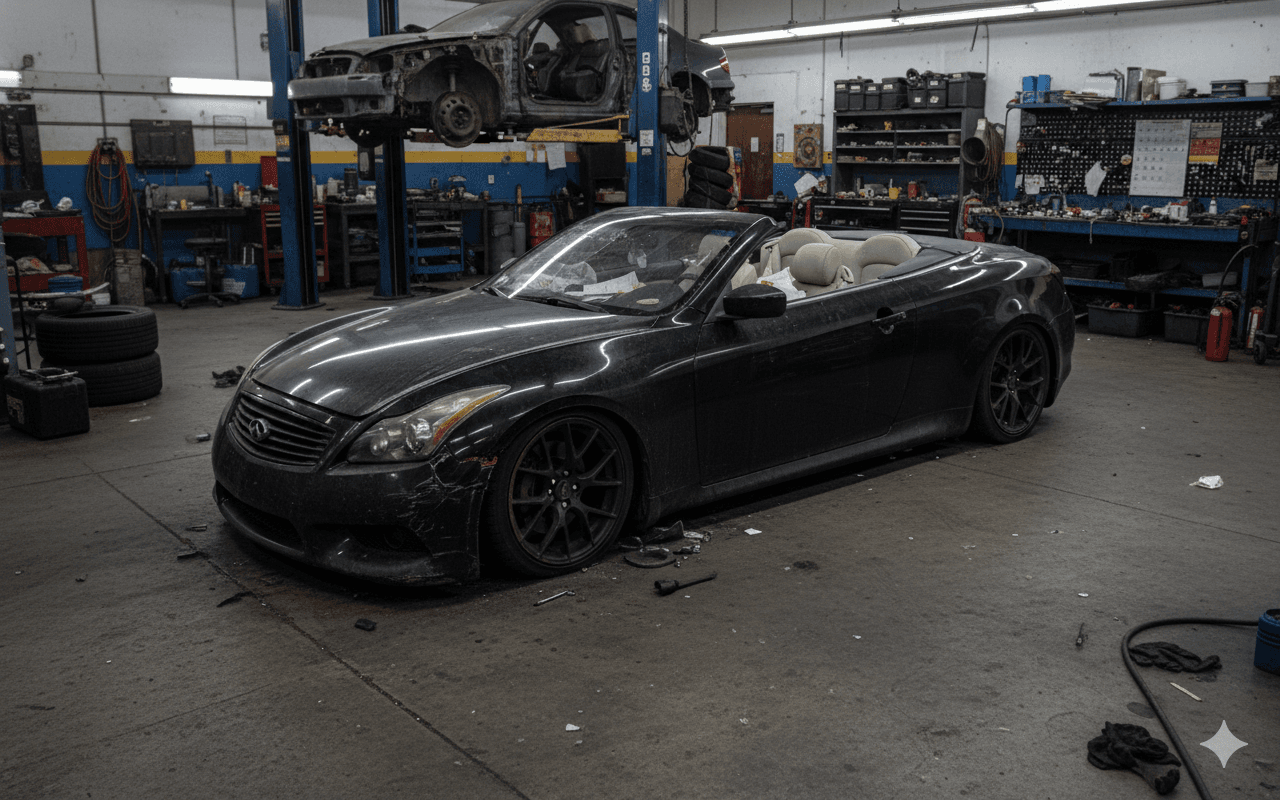 Professional paint job finished vehicle